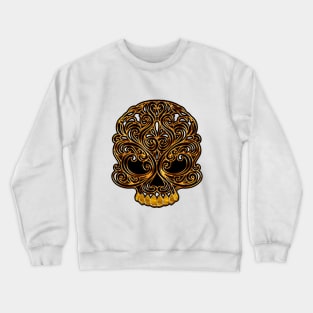 golden skull Crewneck Sweatshirt